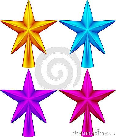 Christmas star Vector Illustration