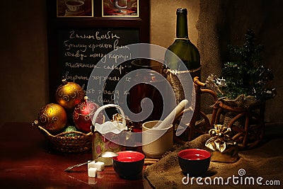 Christmas still life Stock Photo