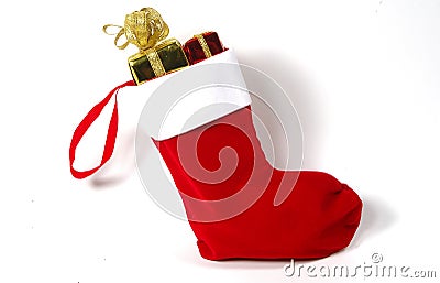 Christmas Stocking Stock Photo