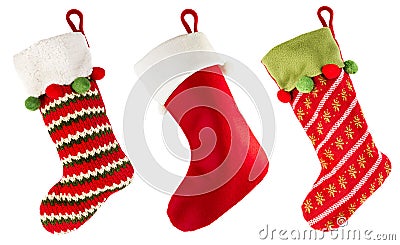 Christmas stocking Stock Photo