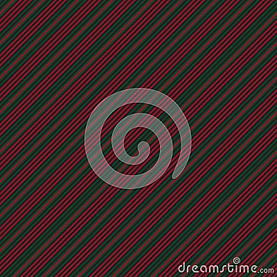 Christmas Stripe seamless pattern background in diagonal style Vector Illustration