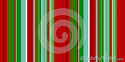 Christmas stripe seamless pattern. Banner Xmas traditional color striped background Vector Illustration