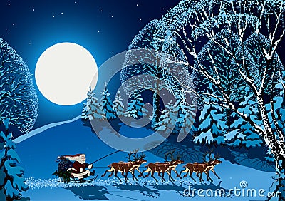 Christmas time Vector Illustration