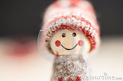 Christmas tiny doll Stock Photo