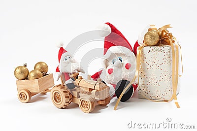Christmas toys Stock Photo