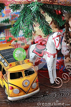 Christmas toys Stock Photo