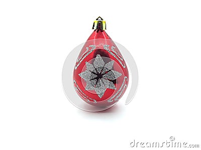 Christmas toys. New Year`s toy. Isolated item. Stock Photo