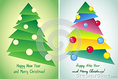 Christmas Tree Vector Illustration