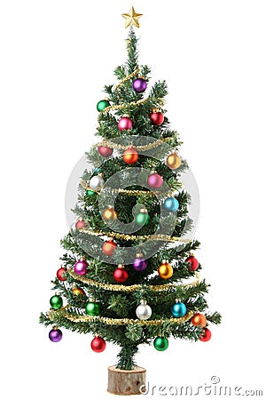 Christmas tree Stock Photo