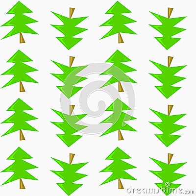 Christmas tree Vector Illustration