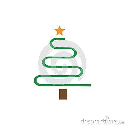 christmas tree Vector Illustration