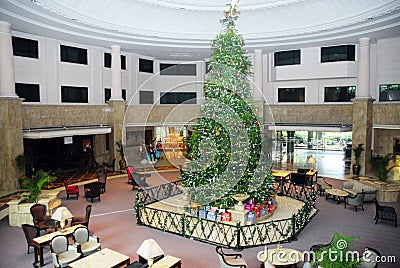 Christmas tree decoartion Editorial Stock Photo