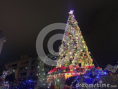 Christmas tree Stock Photo