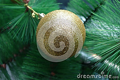 Christmas tree decoration Stock Photo