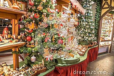 Christmas tree decoration Stock Photo