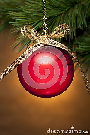 Christmas Tree Ornament Stock Photo