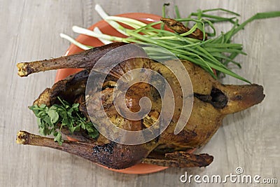 Christmas turkey Stock Photo