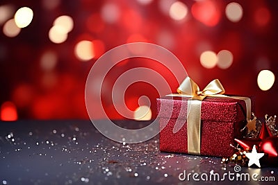Christmas, winter, new year concept. Merry christmas greeting card. Happy New Year Stock Photo