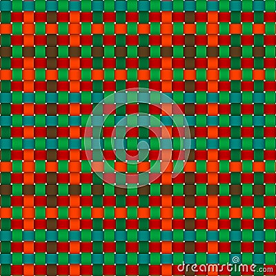 Christmas woven pattern seamless Stock Photo