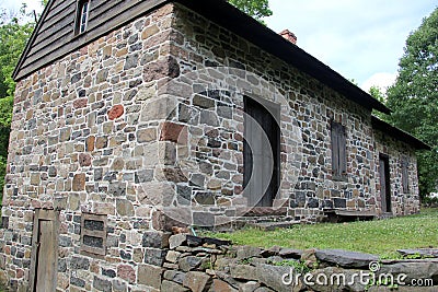 Christopher House, c. 1720, Historic Richmond Town, Staten Island, NY Stock Photo