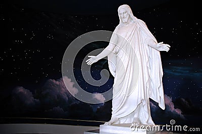 Christus Replica Stock Photo