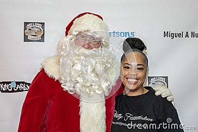 2023 Christy's Foundation distributed toys to underserved children for holiday Editorial Stock Photo