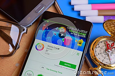 Chrome Remote Desktop dev app on Smartphone screen. Turbo VPN- Unlimited Free VPN & Fast Security VPN dev app on Smartphone screen Editorial Stock Photo