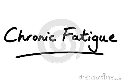 Chronic Fatigue Stock Photo