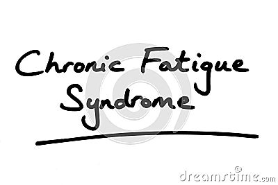 Chronic Fatigue Syndrome Stock Photo