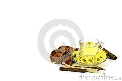 Chrysanthemum Tea. Stock Photo