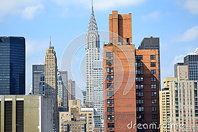 Chrysler Building in New York City Editorial Stock Photo