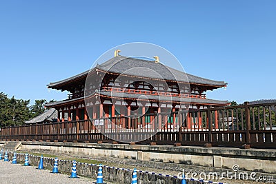 Chu-kondo or Central Golden Hall at Kofukuji Editorial Stock Photo