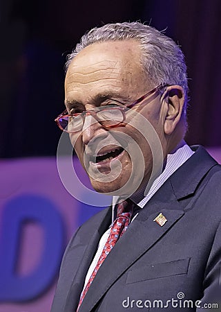 Chuck Schumer at 2019 J Street National Conference Editorial Stock Photo