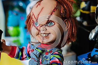 Chucky Figurine Editorial Stock Photo