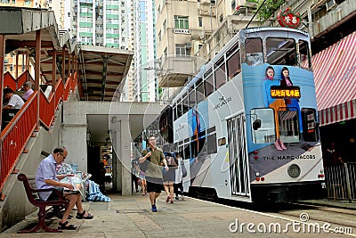 Chun Yeung Street Market Wet Market Editorial Stock Photo