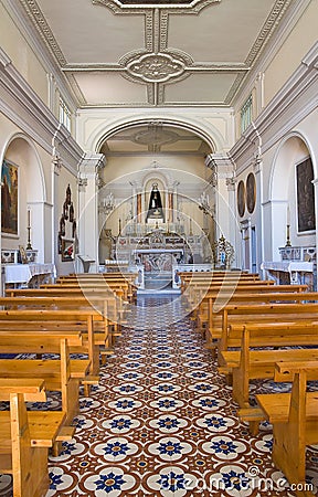 Church of Addolorata. Maratea. Basilicata. Italy. Stock Photo