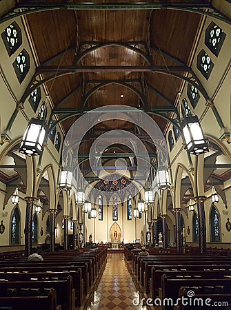 Church of the Assumption of the Blessed Virgin Mary Editorial Stock Photo