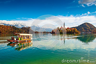 Lake Bled, Slovenia Editorial Stock Photo