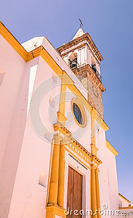 Church in Ayamonte, Andlaucia Spain Stock Photo