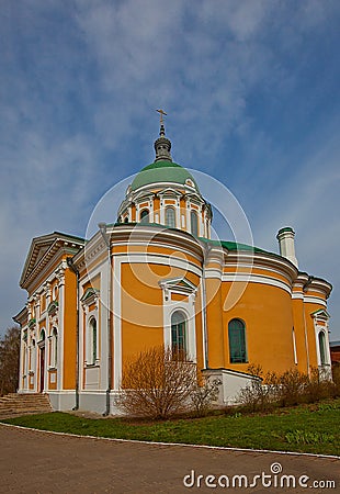 Church of Beheading of St John the Baptist (1904) in Zaraysk Stock Photo