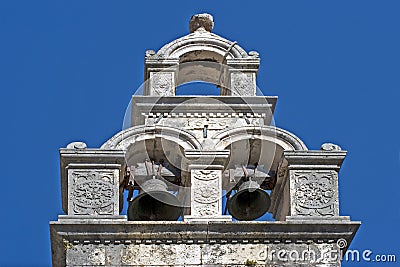 Church Bell Tower Stock Photo