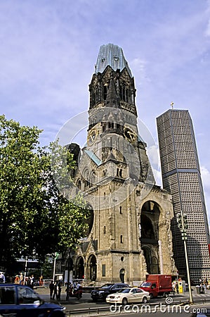 Church- Berlin, Germany Editorial Stock Photo