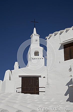 Church, Binibeca Stock Photo