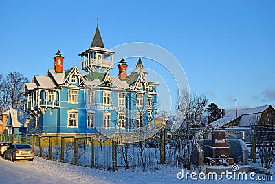 Church of the brotherhood of temperance of Churikov Stock Photo