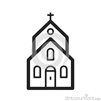Church Building I Vector Illustration