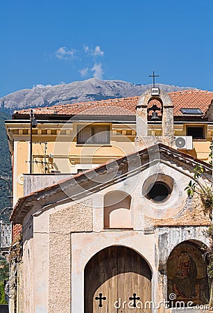 Church of Calvary. Maratea. Basilicata. Italy. Stock Photo