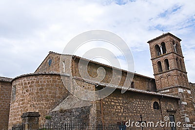 Church of Carmine. Civita Castellana. Lazio. Italy. Stock Photo