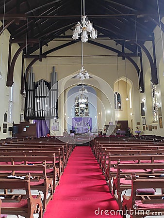 The church chapple of Shimla, India. Stock Photo