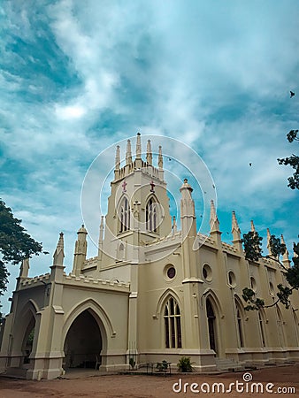 St. Matthias Church Chennai, India Stock Photo