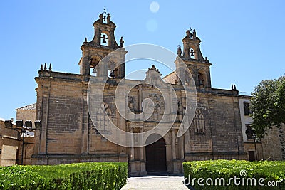 Church of the city of Ubeda in Andalusia Spain Stock Photo